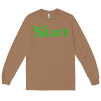 Toasted Coconut SHREK SLUT GREEN SHIRT Long Sleeve Tee - linhVisuals