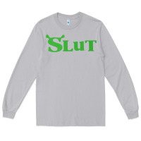 Moon Dust SHREK SLUT GREEN SHIRT Long Sleeve Tee - linhVisuals
