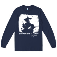 Navy josey wales player film Long Sleeve Tee - linhVisuals