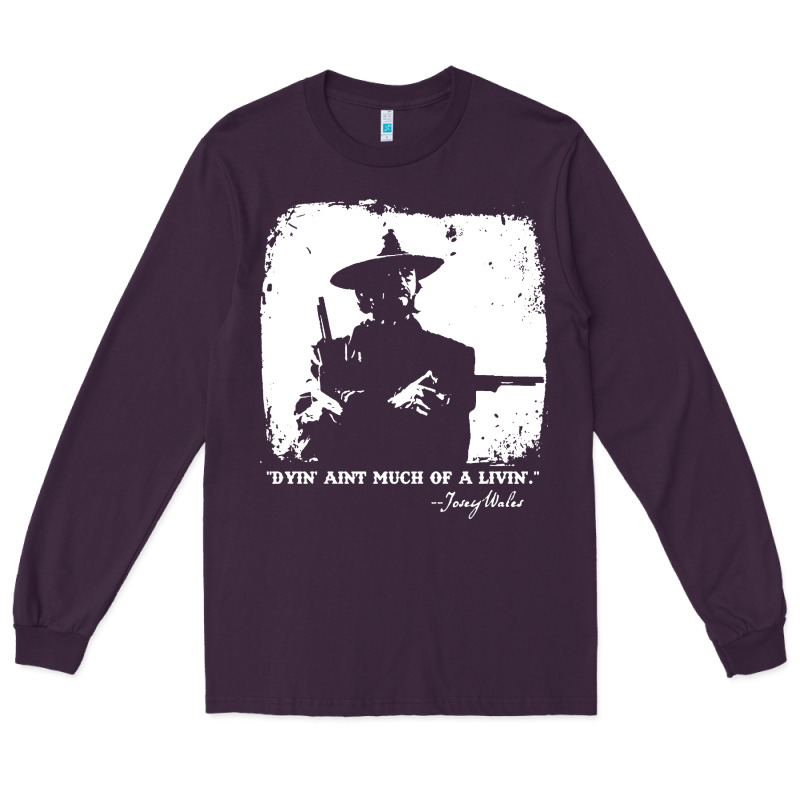 Josey Wales Player Film Long Sleeve Tee by linhVisuals | Teevron