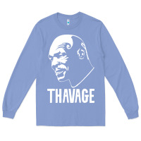Colony Blue THAVAGE Long Sleeve Tee - linhVisuals