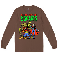 Chestnut groovie ghoulies Long Sleeve Tee - linhVisuals