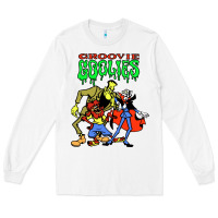 White groovie ghoulies Long Sleeve Tee - linhVisuals