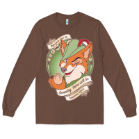 Chestnut chin up   robin hood Long Sleeve Tee - linhVisuals