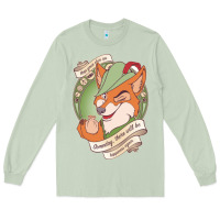 Matcha chin up   robin hood Long Sleeve Tee - linhVisuals