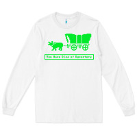 White you have died of dysentery oregon trail Long Sleeve Tee - linhVisuals