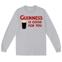 Moon Dust guiness is good for you (and me) hq fnny Long Sleeve Tee - linhVisuals