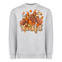 Thankful Black Girl Sneakers Heavyweight Sweatshirt | Teevron