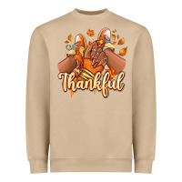 Mushroom Thankful black girl sneakers Heavyweight Sweatshirt - RanaPortraitStore