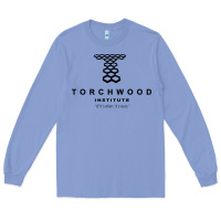Colony Blue torchwood institute Long Sleeve Tee - linhVisuals