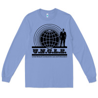 Colony Blue the man from u.n.c.l.e. Long Sleeve Tee - linhVisuals