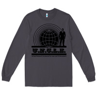 Smoke the man from u.n.c.l.e. Long Sleeve Tee - linhVisuals