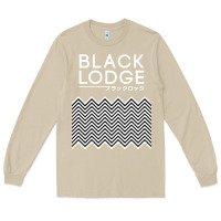 Mushroom twin peaks inspired japanese black lodge Long Sleeve Tee - linhVisuals