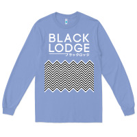 Colony Blue twin peaks inspired japanese black lodge Long Sleeve Tee - linhVisuals