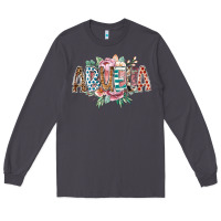 Smoke abuela flowers Long Sleeve Tee - RacoonDesign