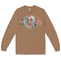 Toasted Coconut abuela flowers Long Sleeve Tee - RacoonDesign