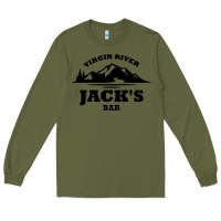 Army Green jacks bar virgin river Long Sleeve Tee - linhVisuals
