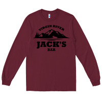 Burgundy jacks bar virgin river Long Sleeve Tee - linhVisuals