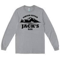 Heather Grey jacks bar virgin river Long Sleeve Tee - linhVisuals