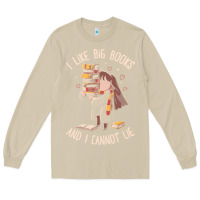 Mushroom i like big books Long Sleeve Tee - linhVisuals