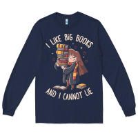 I Like Big Books Long Sleeve Tee | Teevron