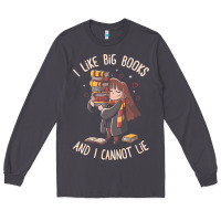 Smoke i like big books Long Sleeve Tee - linhVisuals
