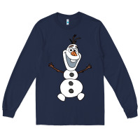 Navy olaf Long Sleeve Tee - linhVisuals
