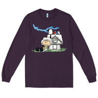 Plum back to the peanuts Long Sleeve Tee - linhVisuals