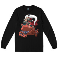 Black jiraiya gamabunta Long Sleeve Tee - linhVisuals
