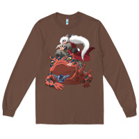 Chestnut jiraiya gamabunta Long Sleeve Tee - linhVisuals
