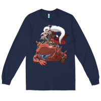 Navy jiraiya gamabunta Long Sleeve Tee - linhVisuals