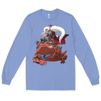 Colony Blue jiraiya gamabunta Long Sleeve Tee - linhVisuals