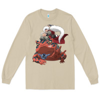 Mushroom jiraiya gamabunta Long Sleeve Tee - linhVisuals