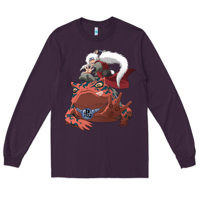 Jiraiya Gamabunta Long Sleeve Tee by linhVisuals | Teevron