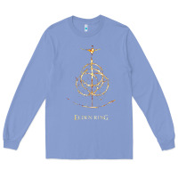 Colony Blue eldenring Long Sleeve Tee - linhVisuals