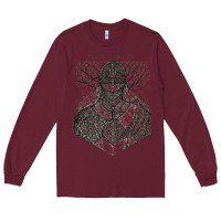 Burgundy eldenring Long Sleeve Tee - linhVisuals