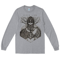 Heather Grey eldenring Long Sleeve Tee - linhVisuals
