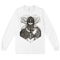 White eldenring Long Sleeve Tee - linhVisuals