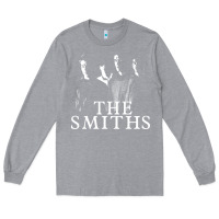 Heather Grey Best THE SMITHS Music Long Sleeve Tee - linhVisuals