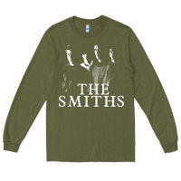Army Green Best THE SMITHS Music Long Sleeve Tee - linhVisuals