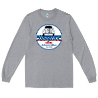 Heather Grey douglas racing Long Sleeve Tee - linhVisuals