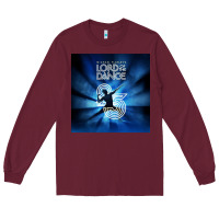 Burgundy lord of the dance Long Sleeve Tee - linhVisuals