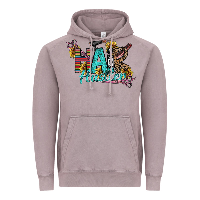 Hair Hustler Vintage Hoodie by SublimationCraftShop | Teevron