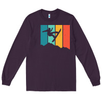 Plum snowboarding gift t  shirt snowboard tshirt for a snowboarder t  shirt Long Sleeve Tee - linhVisuals