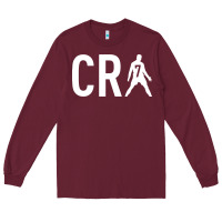 Burgundy CR7 Long Sleeve Tee - linhVisuals