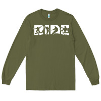Army Green ride snowboard snowboarding Long Sleeve Tee - linhVisuals