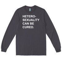 Smoke newheterosexuality can be cured Long Sleeve Tee - linhVisuals