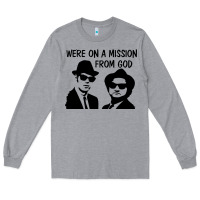 Heather Grey Elwood & Jake Long Sleeve Tee - linhVisuals
