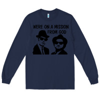 Navy Elwood & Jake Long Sleeve Tee - linhVisuals