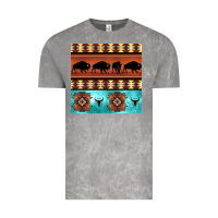 Cloud Rock native american aztec seamless pattern 2 Vintage Tee - BundleAndBundleShop